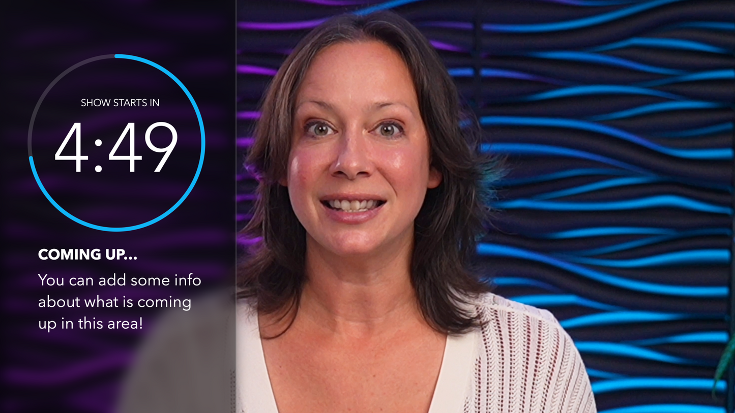 NEW! NOVA Customizable Timer Scenes for Ecamm