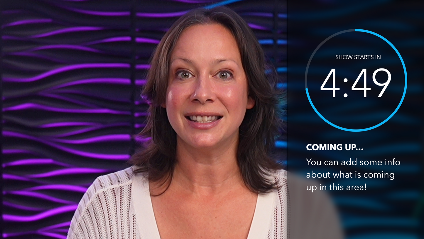 NEW! NOVA Customizable Timer Scenes for Ecamm