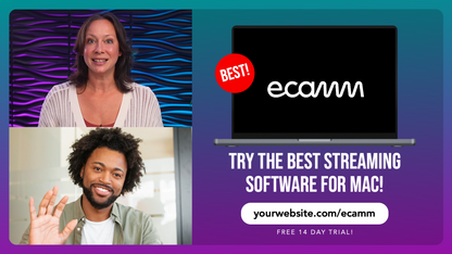 Customizable Call To Action Scenes for Ecamm Live