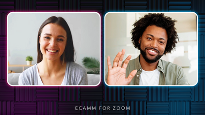 Customizable Ecamm for Zoom Profile (Studio Design) with 40 Scenes