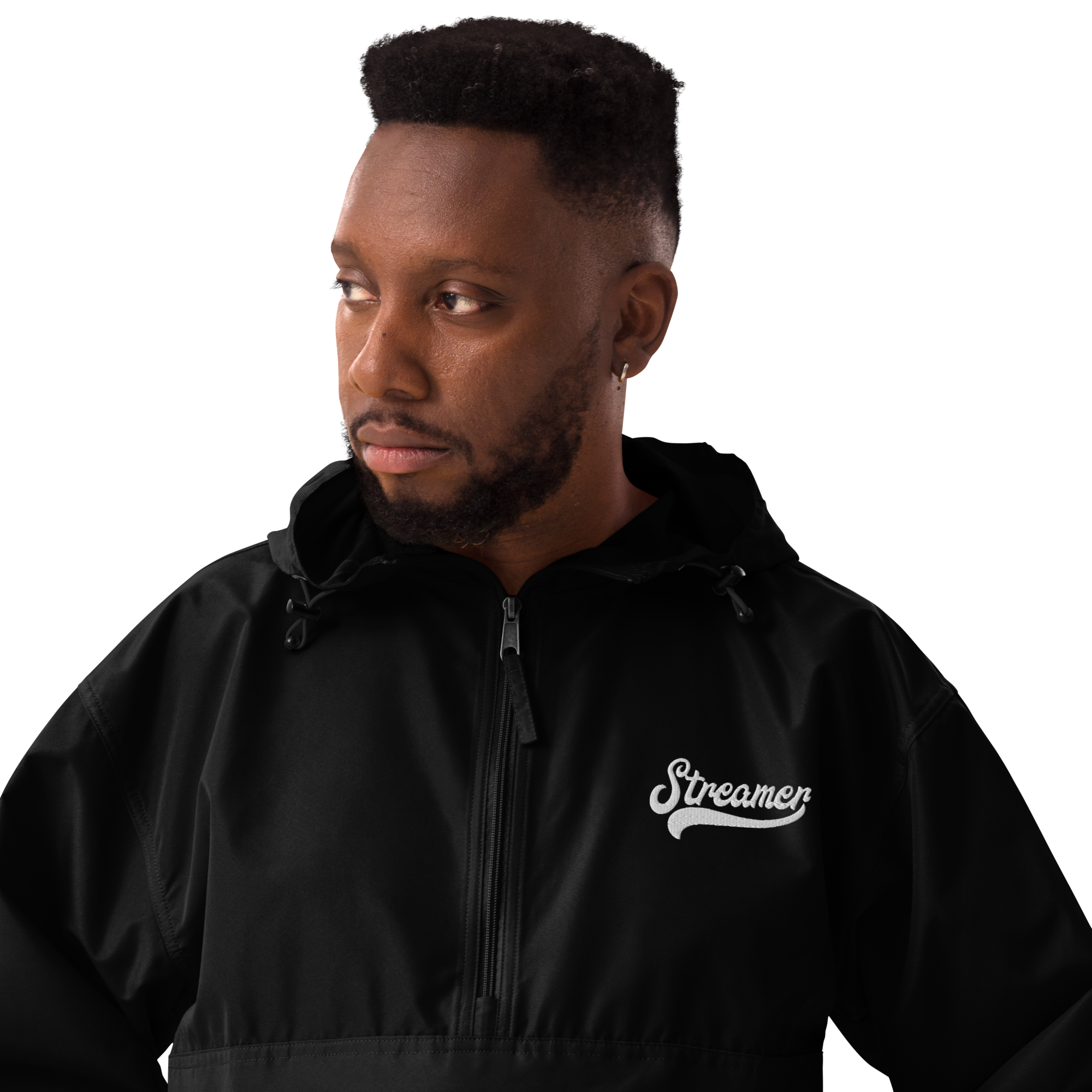 Kruiden corruptie Maladroit Embroidered Streamer Champion Packable Jacket – Live Streaming Pros Store