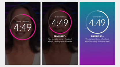 NEW! LUNA Customizable Timer Scenes for Ecamm