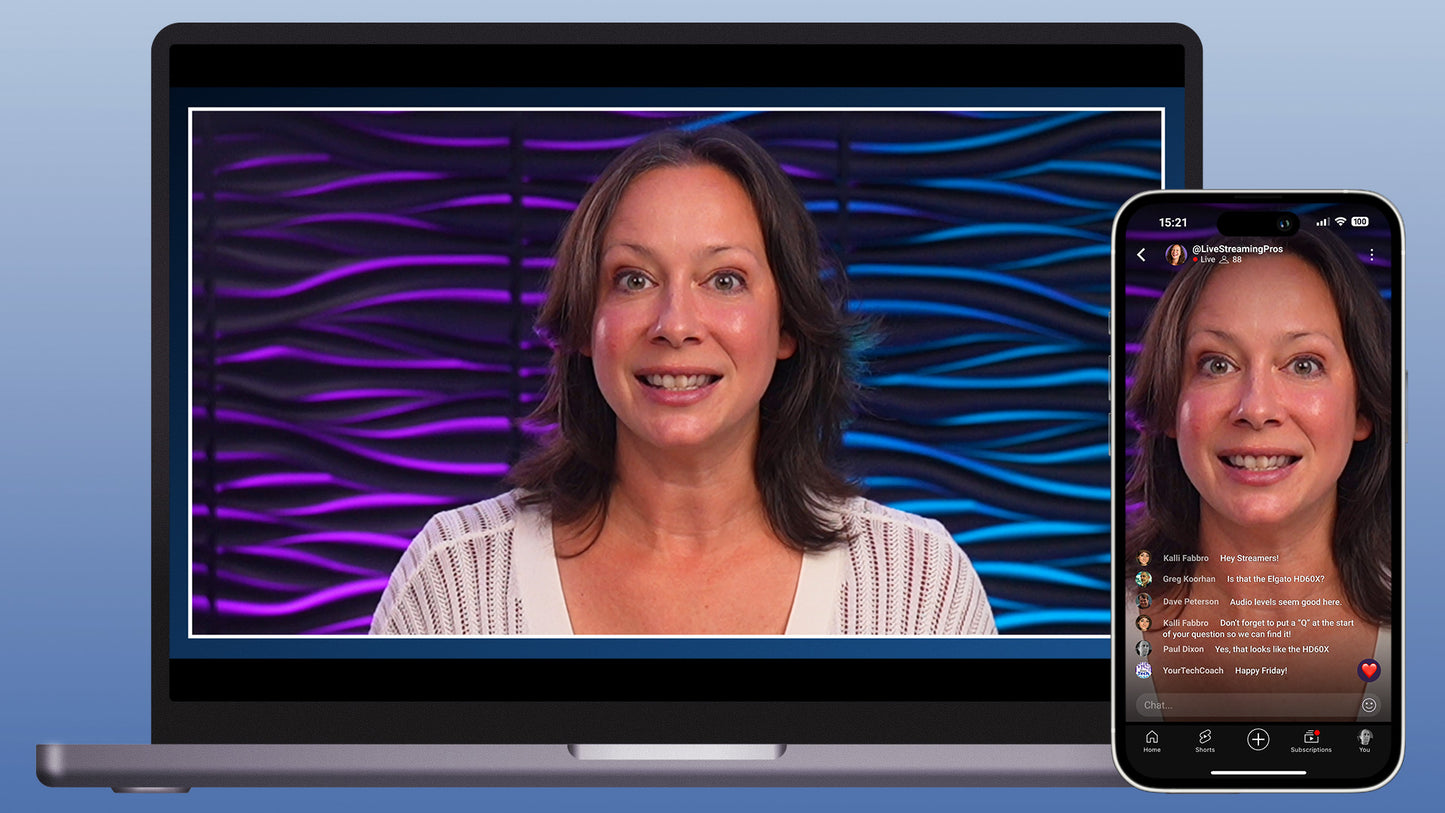 Desktop & Mobile Ecamm Scene