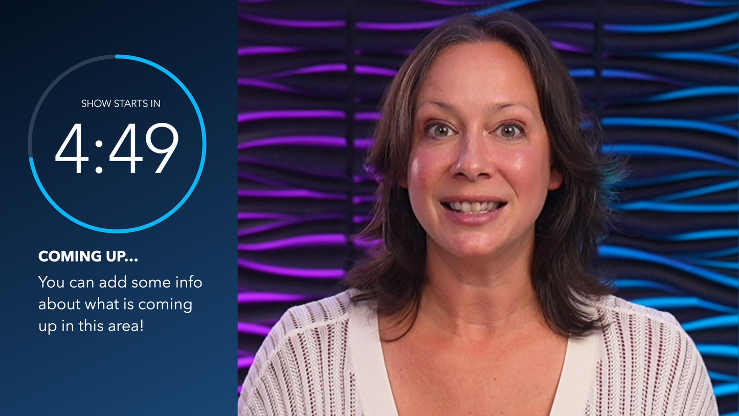 NEW! NOVA Customizable Timer Scenes for Ecamm