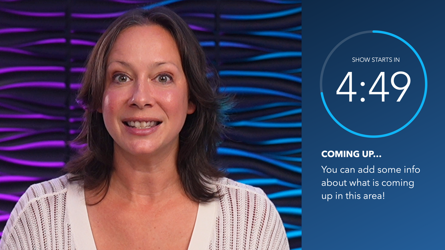 NEW! NOVA Customizable Timer Scenes for Ecamm