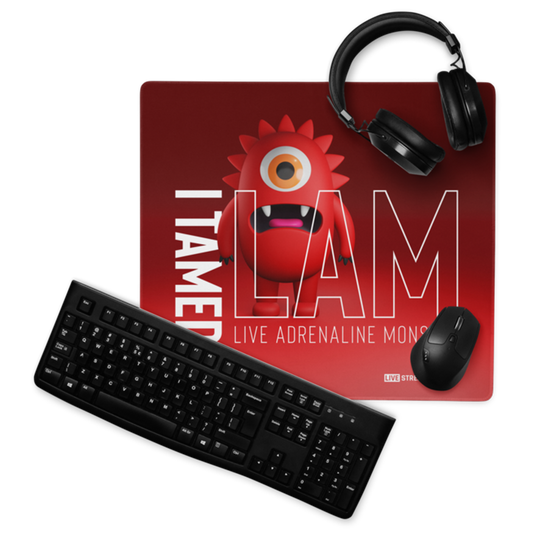 "I Tamed LAM" Large Gaming/Streaming Mouse Pad