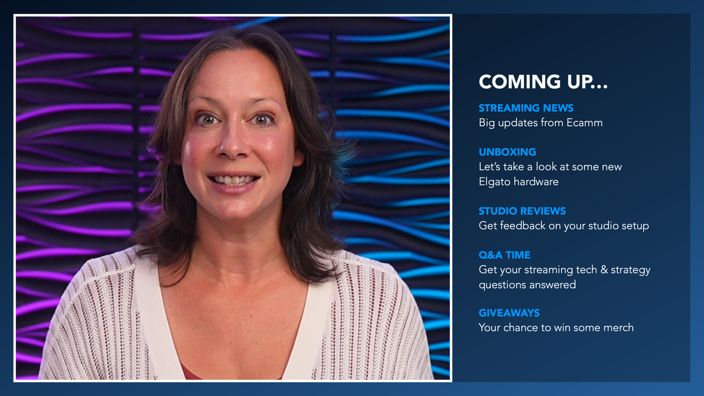 NEW! NOVA Customizable Agenda Scenes for Ecamm