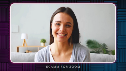 Customizable Ecamm for Zoom Profile (Studio Design) with 40 Scenes