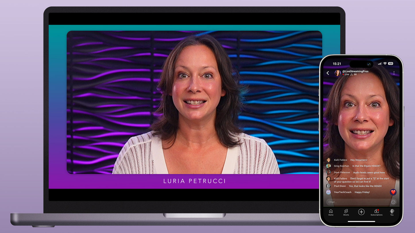 Dual Mode Ecamm Scene