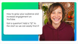 NEW! Customizable Comment / Text Scenes for Ecamm Live