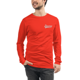 Unisex Embroidered Long Sleeve Streamer Tee