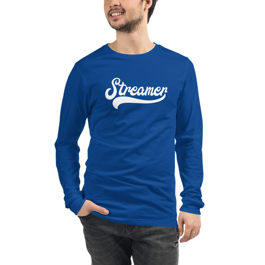 Unisex Long Sleeve Streamer Tee