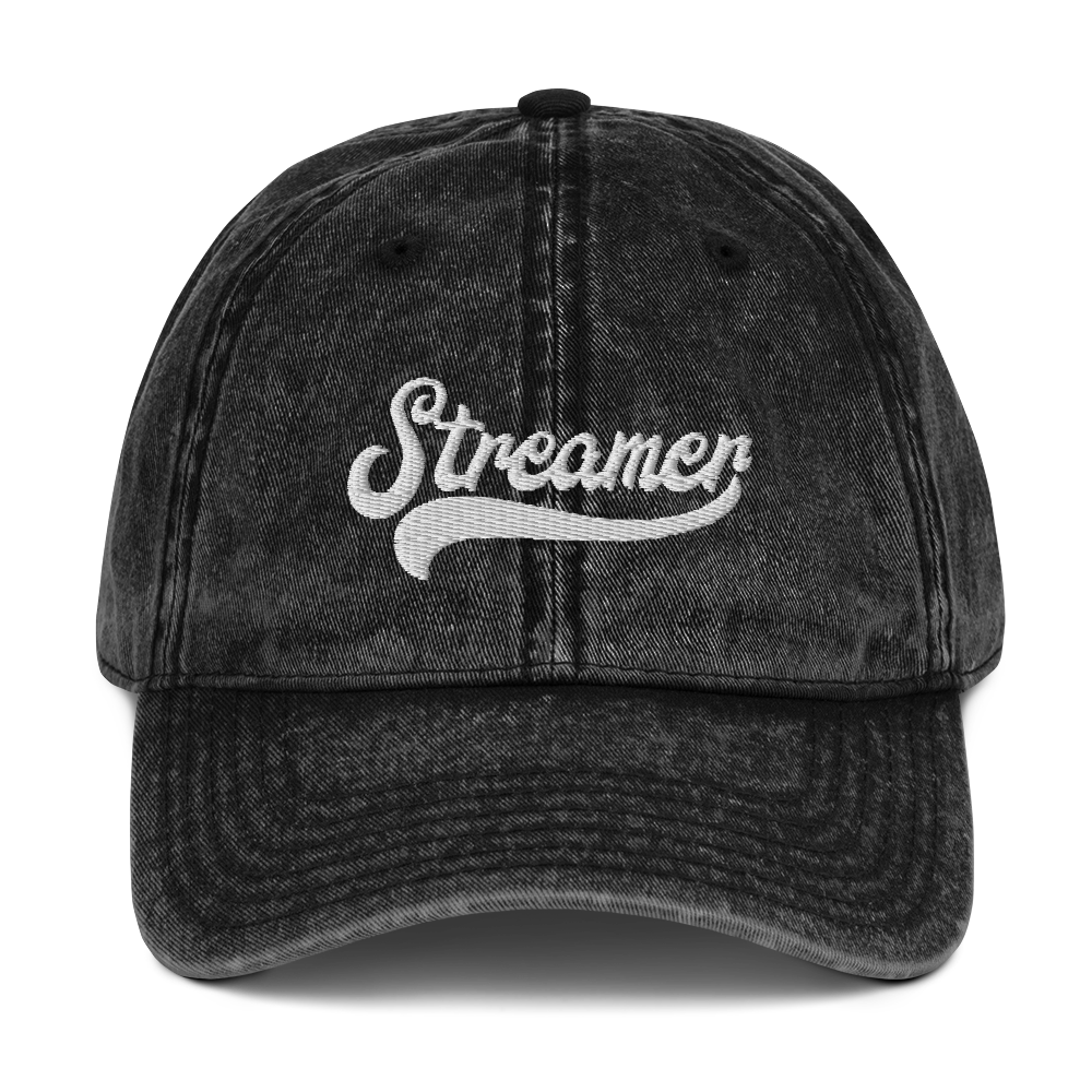 Vintage Streamer Cotton Twill Cap