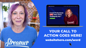 Animated Call To Actions For vMix