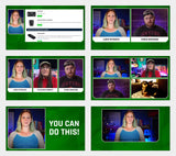 "Poly" Overlay Pack for Ecamm, OBS, and vMix