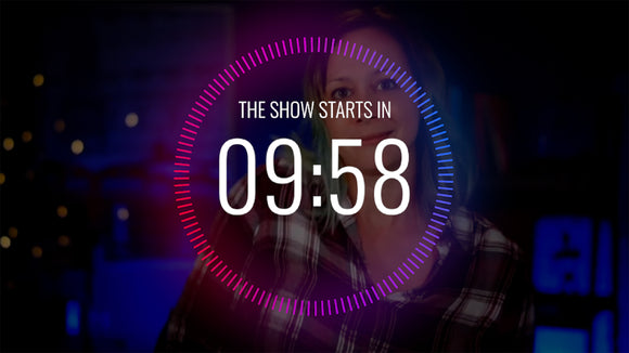 Animated Live Streaming Countdown