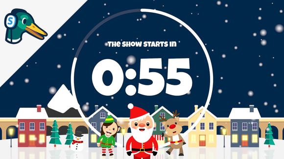 Holiday Graphics Pack for StreamYard
