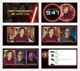 Animated Sci-fi Overlays + Countdown Timers for Ecamm, OBS, and vMix!