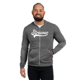 Unisex "Clean" Streamer zip hoodie
